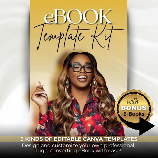 E-Book Template Kit — Create and Launch Your Digital Product with Ease!